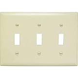 Legrand Pass & Seymour SP3IU Plastic Wall Plate, 3