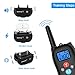 ALTMAN Dog Shock Collar with 2 COLLAR Belt 100% Waterproof 330yd Remote Training Shock Collar, Beep Vibration Shock Rechargeable E-collar For All Size Dogs