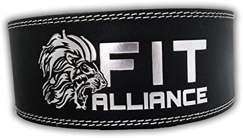 Fit Alliance Power Weight Lifting Belt for Men- Heavy Duty, Comfortable &amp; Adjustable - Back Support Belt- Multipurpose Belt, Medium