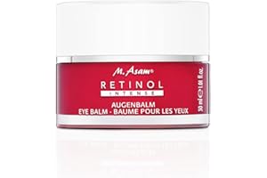 M. Asam RETINOL INTENSE Eye Balm - hyaluronic acid has an immediate plumping effect, visibly uncrumples the eye area, skin-firming & regenerating effect - also suitable for the lips, 1.01 Fl Oz