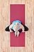 YogaAccessories 1/4″ Thick High-Density Deluxe Non-Slip Exercise Pilates & Yoga Mat, Maroonthumb 3