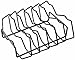 Primo PGS-95-0342 Deluxe Rib Rack for Oval Junior and Kamado Grill