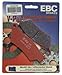 EBC Brakes FA209/2V Semi Sintered Disc Brake Pad, Black, One-Size