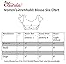 Chandrakala Women's Stretchable Readymade Lycra Red Indian Ethnic Saree Blouse Crop Top Choli-Small (B102RED)