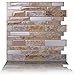 Tic Tac Tiles - Premium Anti-mold Peel and Stick Wall Tile in Polito Fresco (10 Tiles)