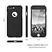 AICase iPhone 7 Plus Case, Ultra Thin Full Body Coverage Protection Soft PC [Dual Layer][Slim Fit] Case with Tempered Glass Screen Protector for iPhone 7 Plus (Rose)