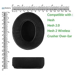 Geekria Comfort Velour Replacement Ear Pads for