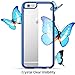 i-Blason Halo Series Case Designed for iPhone 6s Plus, [Scratch Resistant] Clear Fit iPhone 6 Plus Case 5.5 Inch Hybrid Bumper Cover (Clear/Navy)