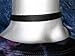 Twilight's Fancy 3/8 inch (10mm) Plain Thin Black Leather Choker (Small)