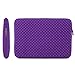 Laptop Sleeve, EveCase 11.6'' ~ 12.5'' Chromebook/Ultrabook Notebook Diamond Foam Splash & Shock Resistant Neoprene Sleeve Case Travel Bag (Purple)
