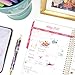 2020 Calendar Year Day Planner (January 2020 - December 2020) by bloom daily planners - 6” x 8.25” - Weekly/Monthly Agenda Organizer Book with Tabs & Flexible Soft Cover - White Cacti