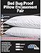Niagara Sleep Solution 2 Pack Cotton Queen 20x30 Pillow Protectors 100% Waterproof Zippered Cotton White Terry Pillow Encasement Washable Long Life Soft (2 Pack Queen)