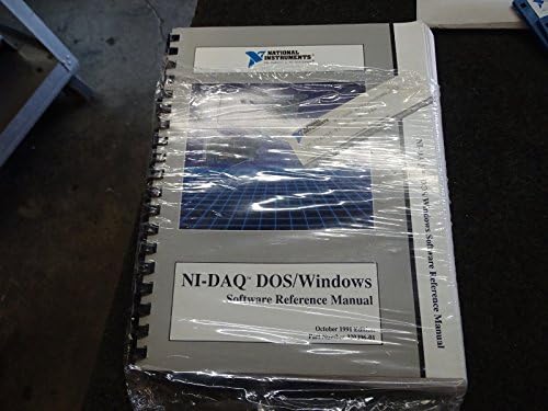 National Instruments 776655-01 NI-DAQ Manuals & Software 776299-01 500006A