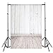 MOHOO White Wood Backdrop Photo Background Wood Backdrops for Photography Photo Studio Prop 5X7FT Silk