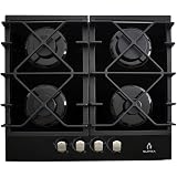 Parrilla de Gas Mabe CMG6018V0 60 cm Vidrio Negro | Soriana