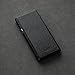 for Astell&Kern AK Jr Hand Crafted MITER Leather Case Cover AK JR (BlackCaseWithOutStand)