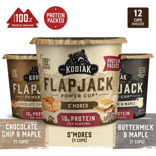 Kodiak Cakes Protein Pancake On The Go Flapjack Cups Mix; Buttermilk