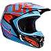 Fox Racing V1 Falcon Adult Off-Road Motorcycle Helmet - Black/Orange/Large