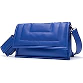 LAFESTIN PU Leather Shoulder Purses For Women With Mini Purse, Large Satchel Bags Adjustable Strap Women's Crossbody Handbags