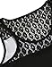 Fanala Women's Black Lace Trimed Crop Tank Tops Black