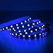 RGB LED Home Theater TV BackLight Kit,eTopxizu 3.28 Ft Black PCB 5050 RGB Waterproof Led Strip for Monitor, Screen, Background Accent Lighting With Power Adapter, Wireless Remote And Connectors