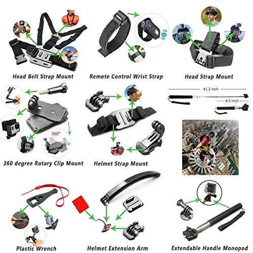 2 SmilePowo+Accessories+Session+Campark+Carrying