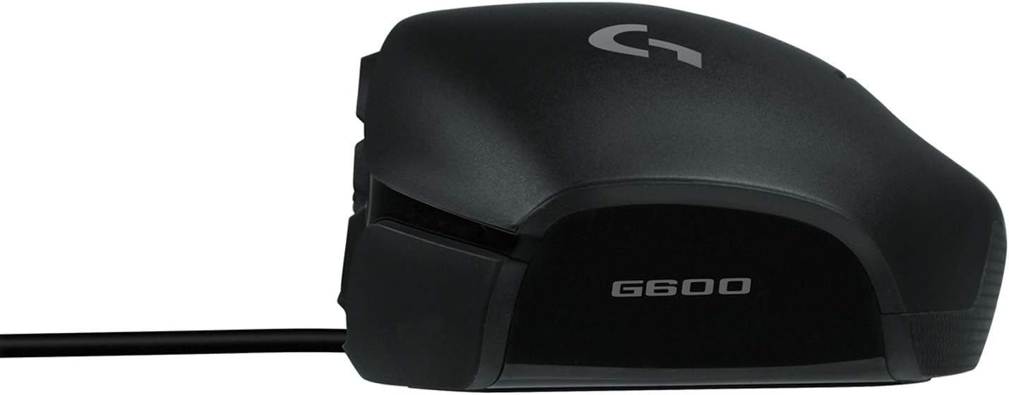 Logitech G600 MMO Gaming Mouse, RGB Backlit, 20 Programmable Buttons: Computers & Accessories