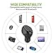 Mini Bluetooth Earbud, Single Bluetooth Headphone Wireless Invisible Bluetooth Headset with 6 Hour Playing Time Car Headset with Mic for iOS Android Smartphones