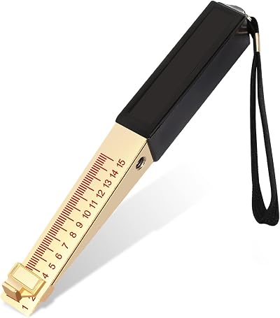 AOROPS Door Gap Measuring Tool 1-15mm Feeler Gauge 0.2mm Ruler