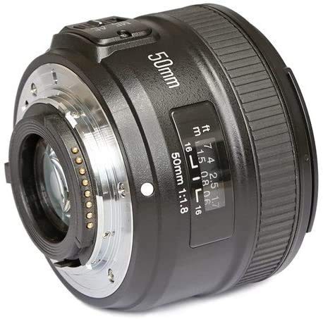 YN50mm F1.8N Standard Prime Lens Large Aperture Auto Manual Focus AF MF for Nikon DSLR Cameras