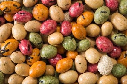 Japanese peanut colored balls (pack of 2)