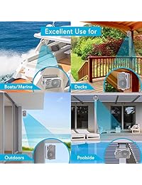 Pyle 3.5 inch 200 vatios Altavoces resistentes a la lluvia Mini Box sistema de altavoces, Plateado