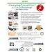 ekSel Non stick Reusable Grilling bags Panini Toaster bags Grill Baking parchment, Beige, Pack of 3, FDA approved