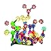 HearthSong Under The Sea Connectagons 210 Piece Wooden 3D Interlocking Toys Building Play Set