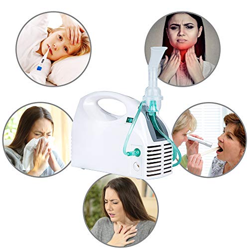 Personal Cool Mist Compressor System for Home Use with Accessories, 120V/60Hz, Wired, 2 Year Warranty