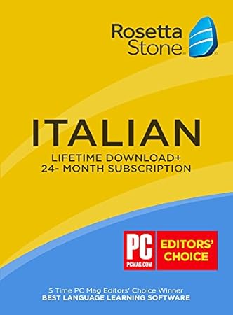 Learn Italian: Rosetta Stone 24 Month Online Subscription + [BONUS] Lifetime Download