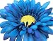 CraftMore Blue Colored Gerbera Daisy Stems 14 Inch Set of 12