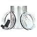 Greatness Line 10 oz Lowball Tumbler with 2 Lids - Double Wall Insulated Travel Cup