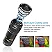 Vorida 5 in 1 Cell Phone Camera Lens, 12X Telephoto Lens + 198° Fisheye Lens+ 0.6X Wide Angle Lens+ 15X Macro Lens+ CPL for iPhone X 8 7 6 Plus, Samsung, etc