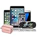 Elepower USB Wall charger 2.4A High Speed Universal Travel Wall Charger for iPhone X / 8 / 7 / 6 / Plus, iPad Pro / Air / mini, Galaxy S8 / S7 / S6 / Edge, iPod, HTC, Power Bank and More-Rose Gold