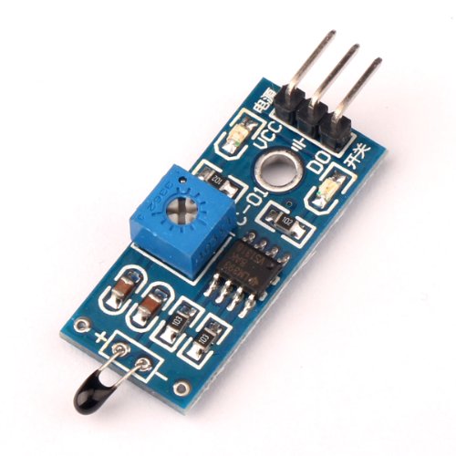 DROK LM393 Comparator NTC Thermistor Temperature Sensor Module DC 3.35V Industrial
