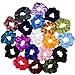 Beautyworks Beauty Works 20Pcs Scrunchies for hair | Perfect hair ties for all occasion | Velvet Hair scrunchies for all hair types | 20 Assorted Colors for every outfit|