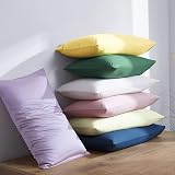 NTBAY 2 Pack Egyptian Cotton Pillowcases 50x75 cm Pink 500 Thread Count view 6