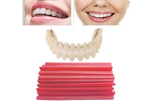 WOMCARE Tooth Repair Kits DIY for Making Temporary Partial or Full Dentures,Tooth Fixing Kit for Improving Condident Smile