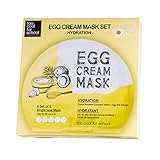 too cool for school Egg Cream Mask (5ea)/ Made in Korea by Beautyshop