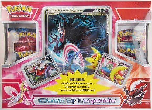 Pokemon Ccg: Clash Of Legends Box Darkrai & Cresselia