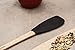 Epicurean Silicone Series Utensils, Large Spatula, Natural with Black