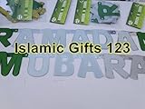 RAMADAN MUBARAK GLITTER BANNERS -Wholesale LOTS-Decoration-Islamic Gifts 123 (1)