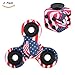 Evermarket Fidget Toy Set of Tri-Spinner and Fidget Cube Camouflage,Anxiety Attention Stress Relief for Children & Adults,Pack of 2 American Flag