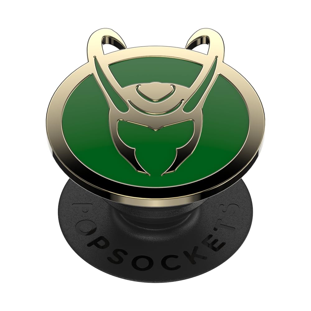 PopSockets Adhesive Phone Grip, Holder, Phone Stand, Marvel - Loki Enamel